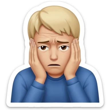 Facepalm  sticker