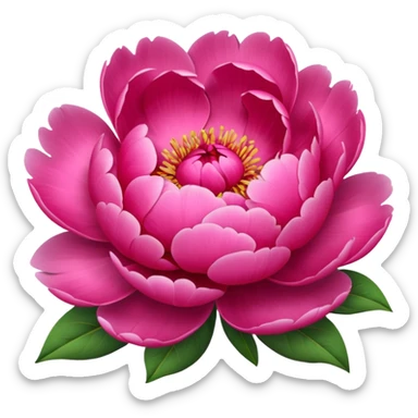 show me a preppy flower sticker