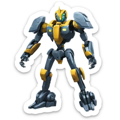 Medabot-Bionicle-Digimon-Mecha sticker