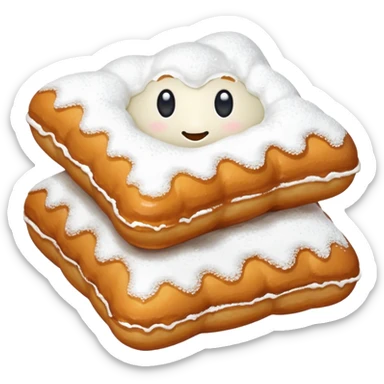 beignet sticker