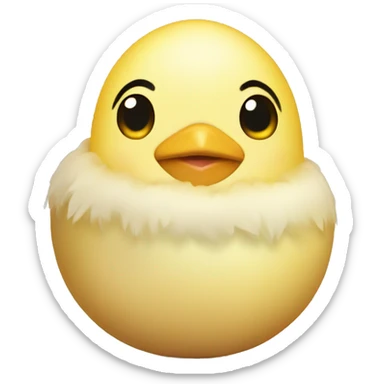 Hatching Chick sticker