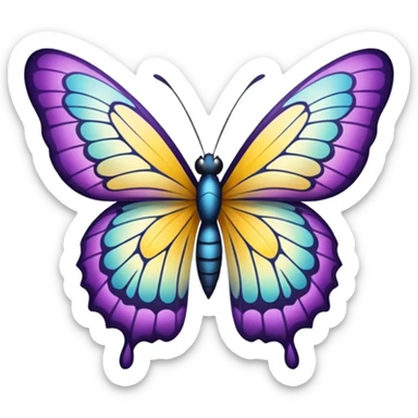 Borboleta  sticker