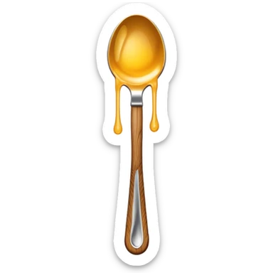 Honney Spoon Stick sticker