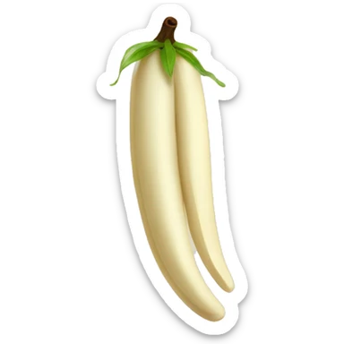 vanilla bean sticker