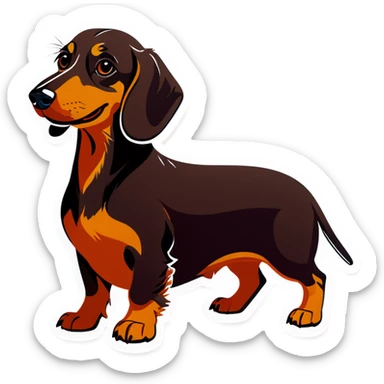 Dachshund  sticker