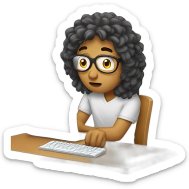 tired-computer-programmer sticker