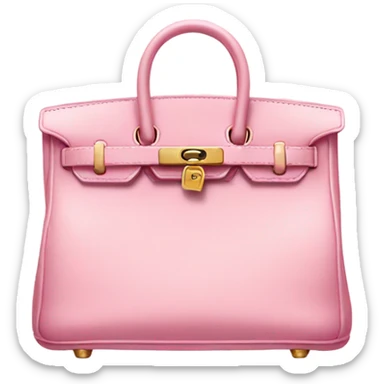baby pink birkin bag  sticker