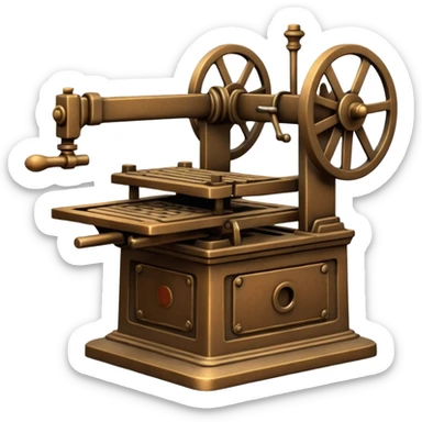 Ancient Tools + Printing Revolution sticker