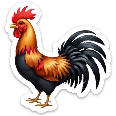 a cock sticker