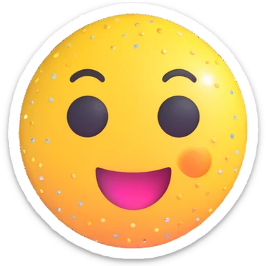 AI sparkle emoji, soft pastel colors, dreamy sticker