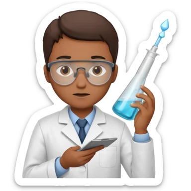 make it somehow related to forensic science sticker