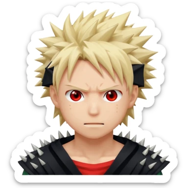 katsuki bakugo sticker