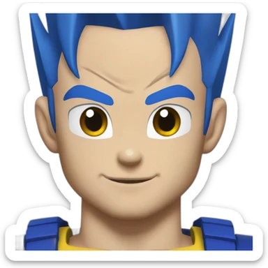 Vegeta blue sticker