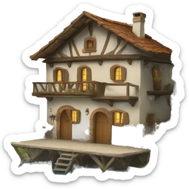 Casa nel lago sticker