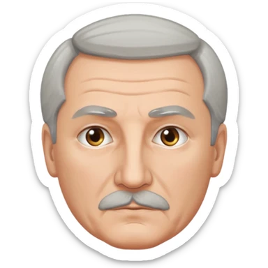 generate ultra realistic lukashenko alexander grigorievich sticker