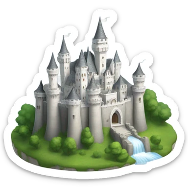 neuschwanstein castle sticker