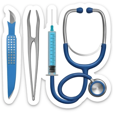 hospital tools sticker