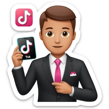  la certification  Tik Tok sticker