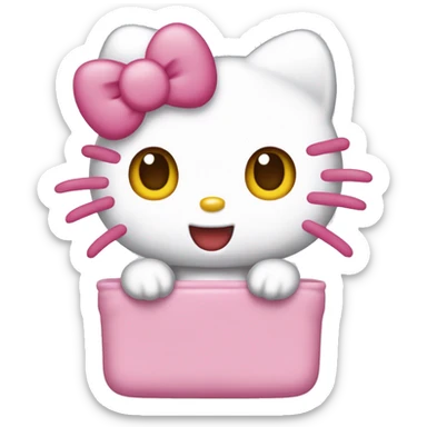 Hello kitty’s best friend my melody sticker