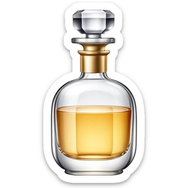 fragrance bottle sticker