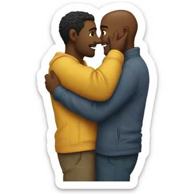 2 gay guys  sticker
