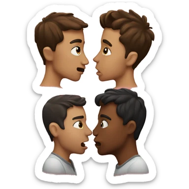 kiss my boyfriends  sticker