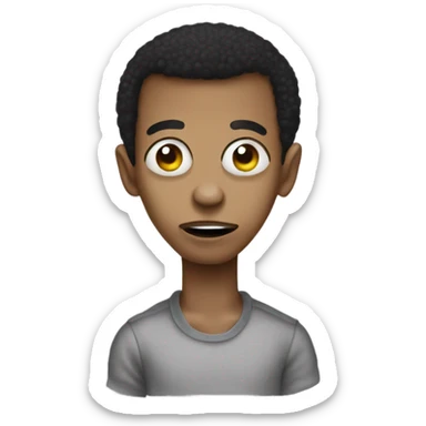 Steve lacy alien  sticker