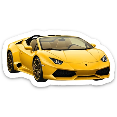 حاlamborghini waite sticker