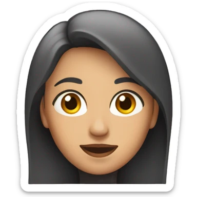 mujer sorprendida sticker