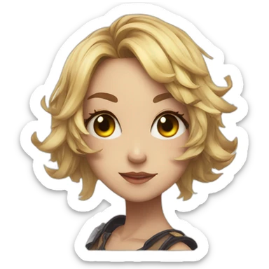 Twisted wonderland leona sticker