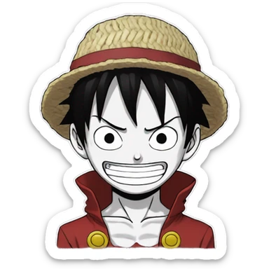 Luffy gear fifth one piece  sticker