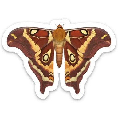 Atlas Moth sticker