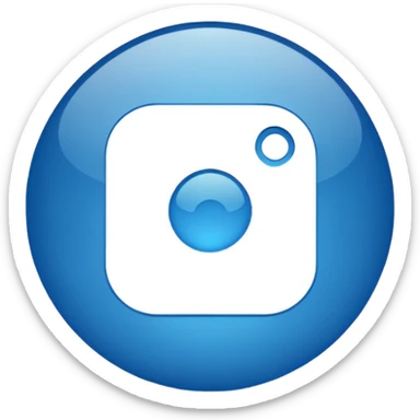 Símbolo de verificación de instagram sticker