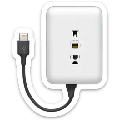 phone-charger sticker