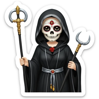 Santa muerte sticker