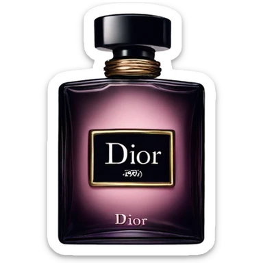 Dior perfume sticker