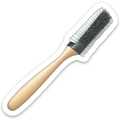 Une brosse à dent sticker