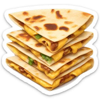 Quesadilla sticker