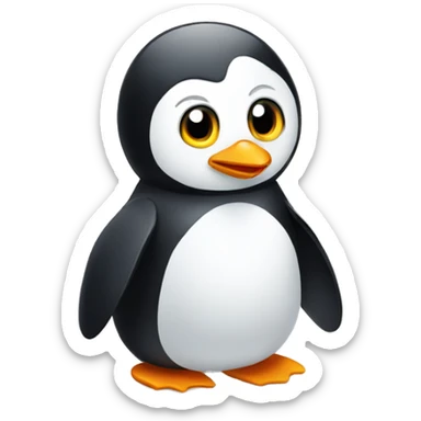 penguin sticker