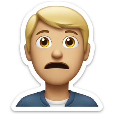 What is this ai bro 🙏😭 sticker