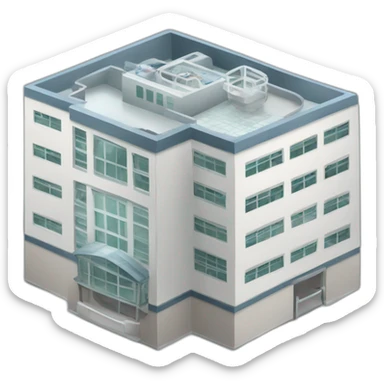 Hospital sticker