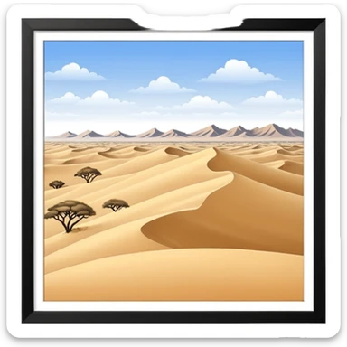Rajasthan nature sticker
