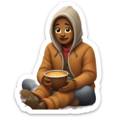 Cozy autumn day  sticker