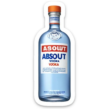 absolut vodka sticker