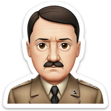 Adolf hitler sticker