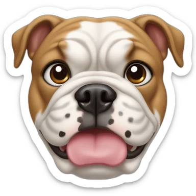 Franch bulldog sticker