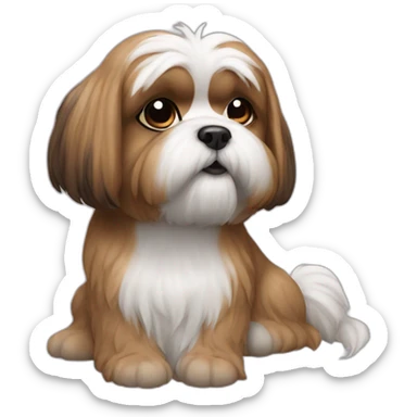 Shitzu sticker