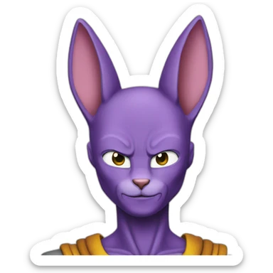 Beerus sticker