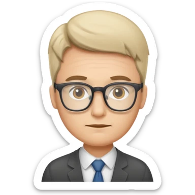 office worker sticker