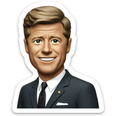jfk sticker